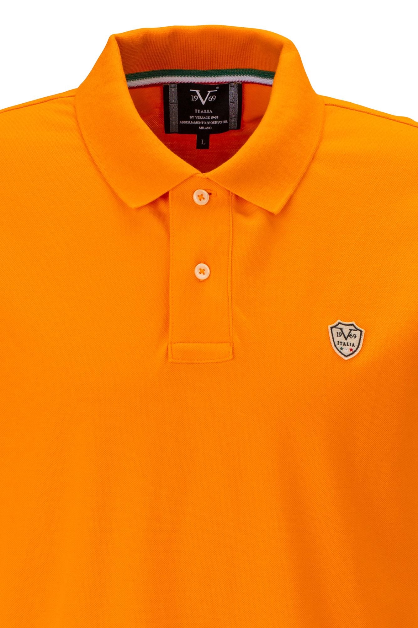 Poloshirt Emilio Bas in orange