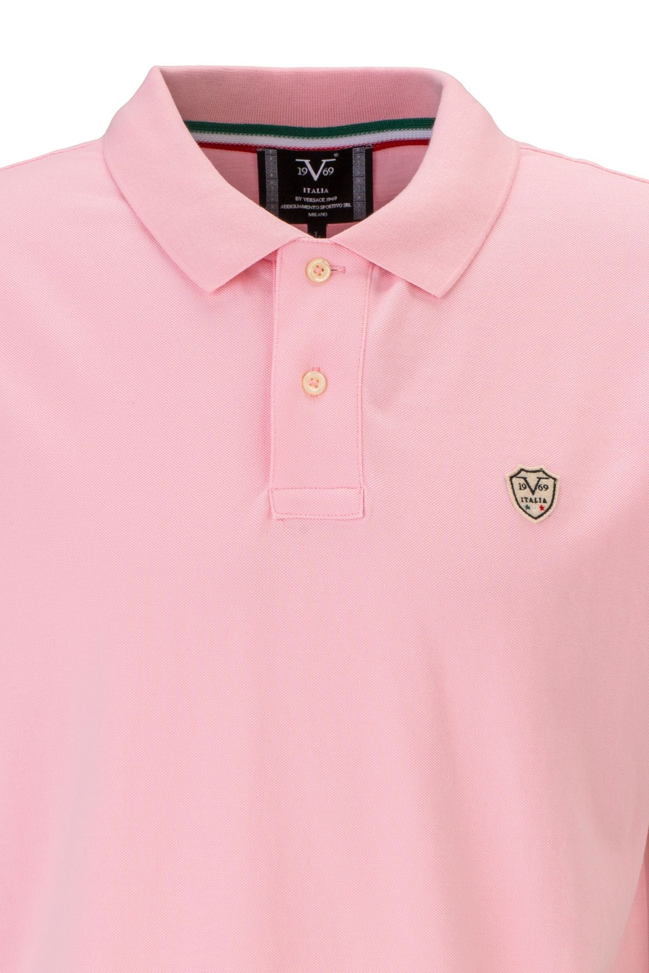 Poloshirt Emilio Bas in rosa