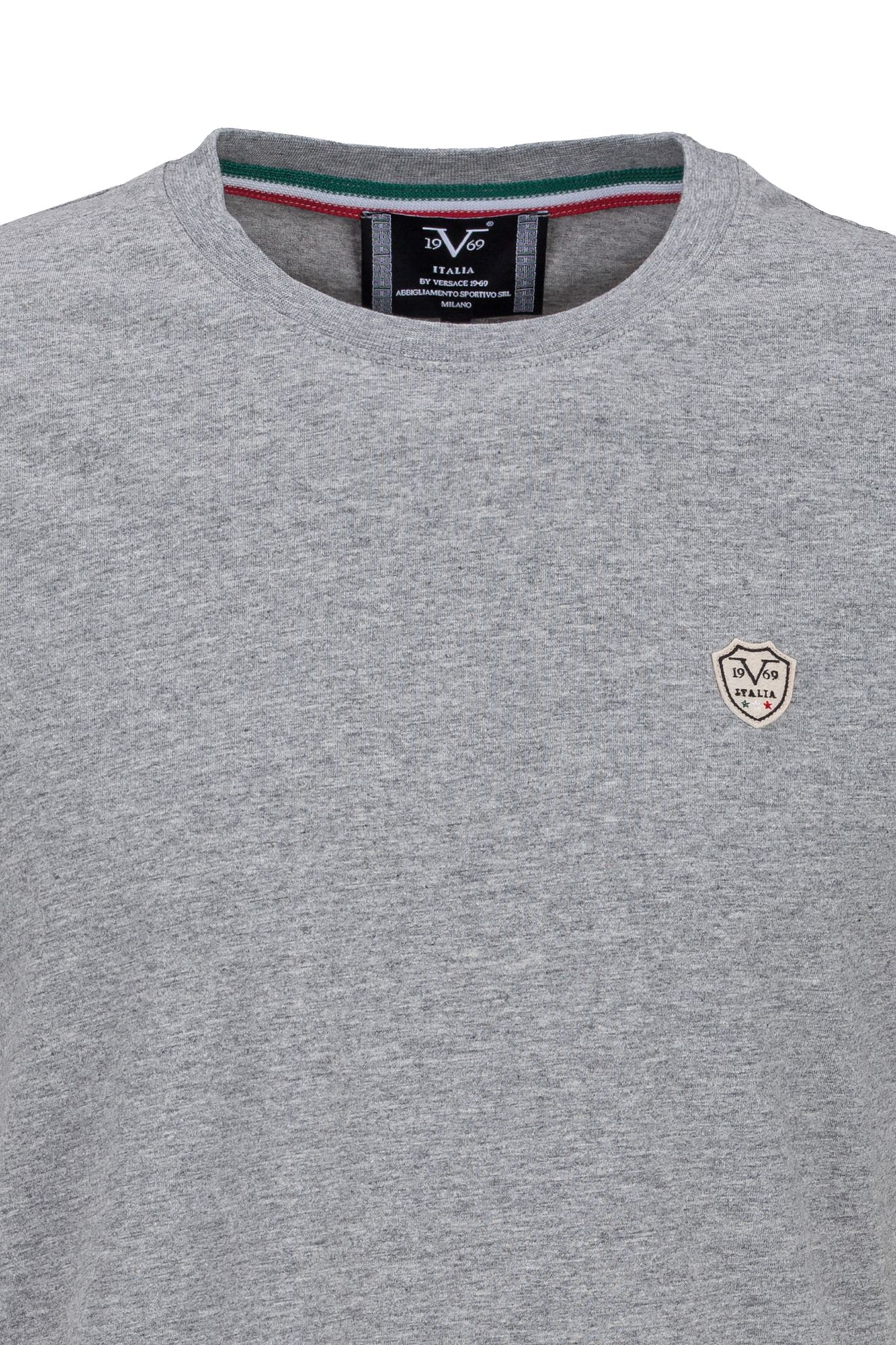 T-Shirt Rafael Shield in grau