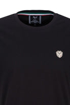 T-Shirt Rafael Shield in schwarz