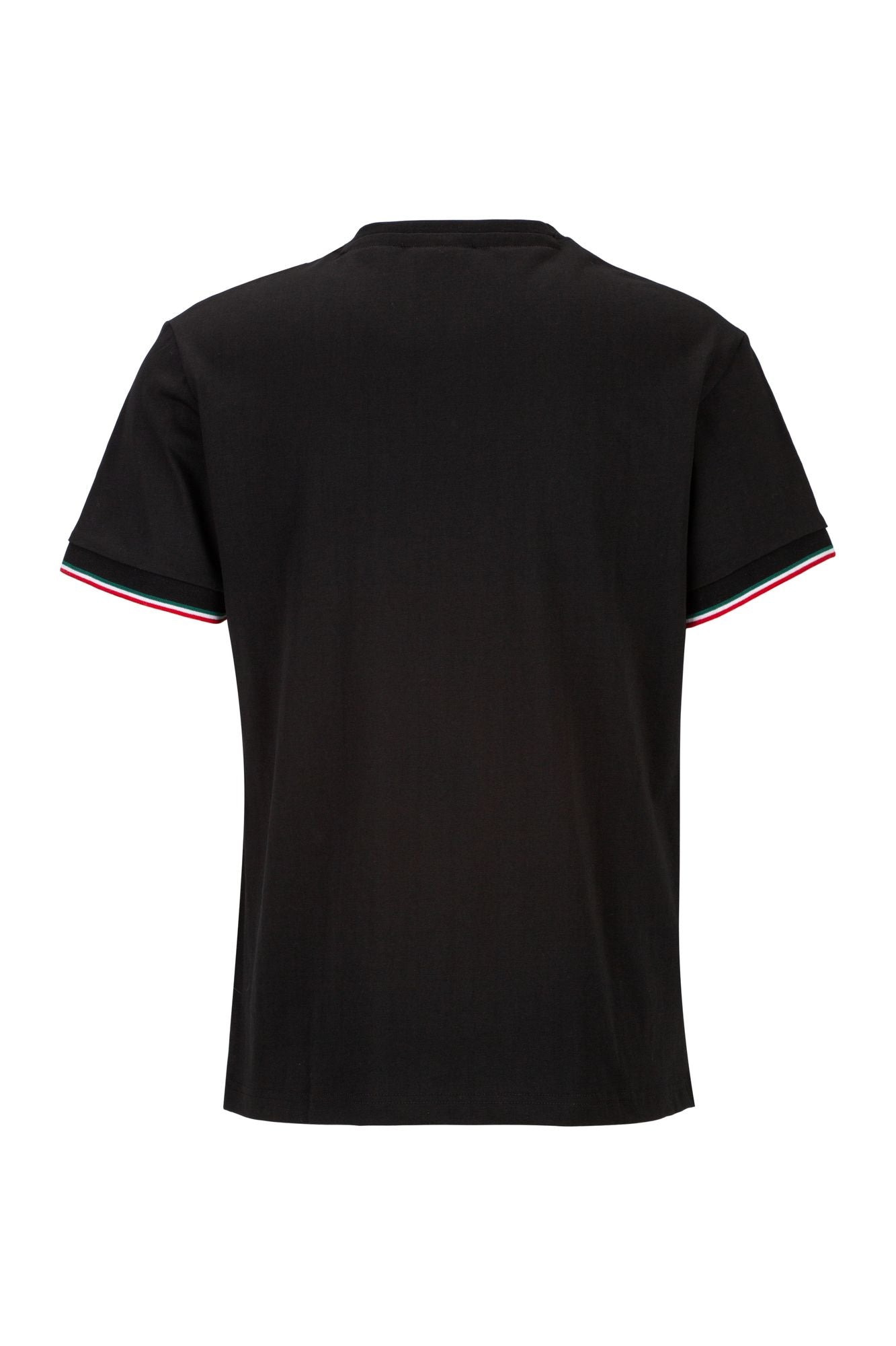 T-Shirt Tassilo in schwarz