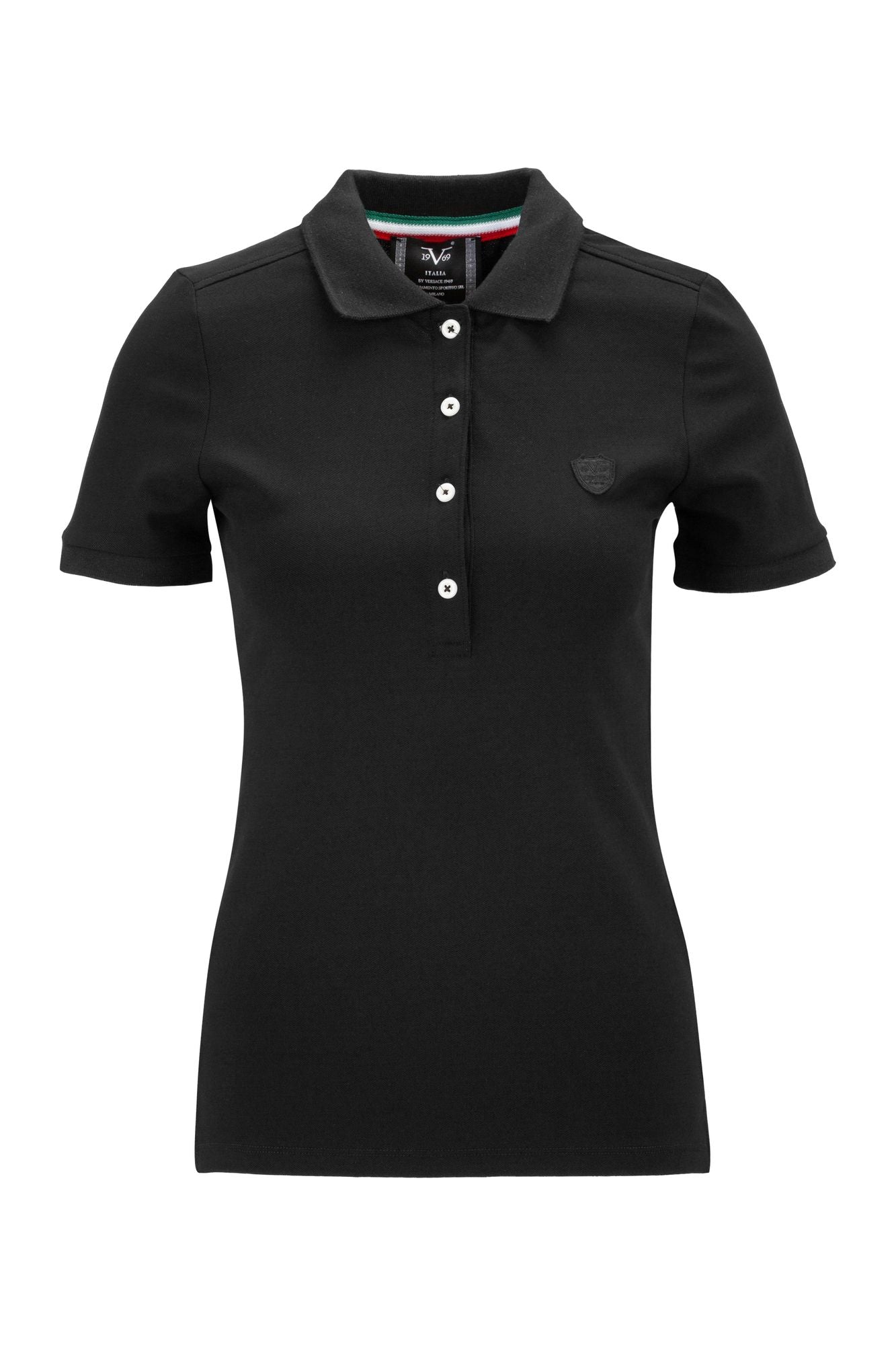 Poloshirt Bibi in schwarz