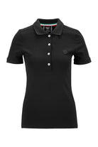 Poloshirt Bibi in schwarz